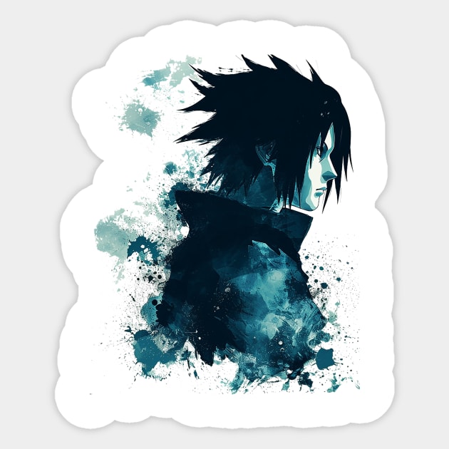 sasuke Sticker by fancy ghost